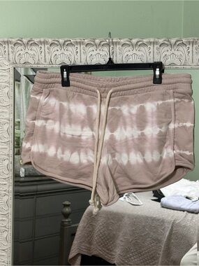 Universal Thread Pink Tie-Dye Athletic Lounge Shorts